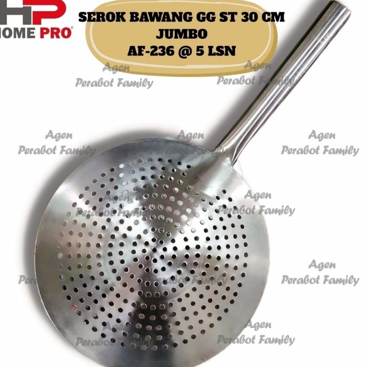 Seller Serokan Masak Gorengan Restoran  Serok Bawang Stainless 3 cm Jumbo