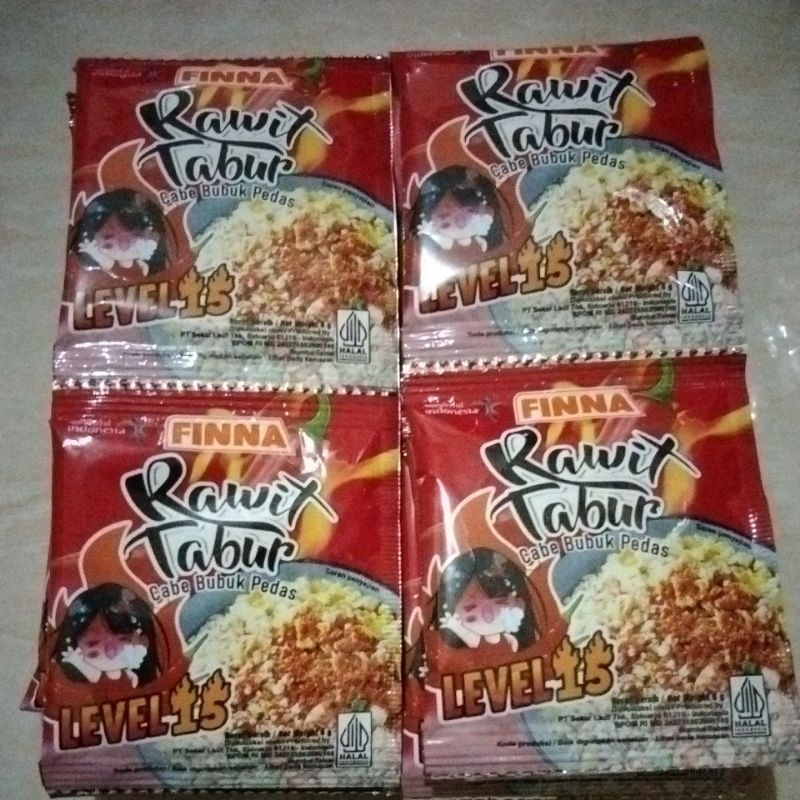 

Fina tabur rawit isi 12sachet@6gr