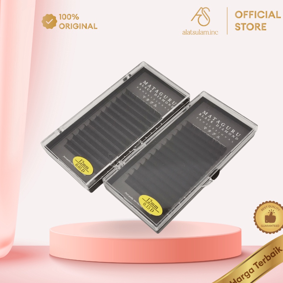 Mataguru Black Diamond Eyelash Extension MATTE