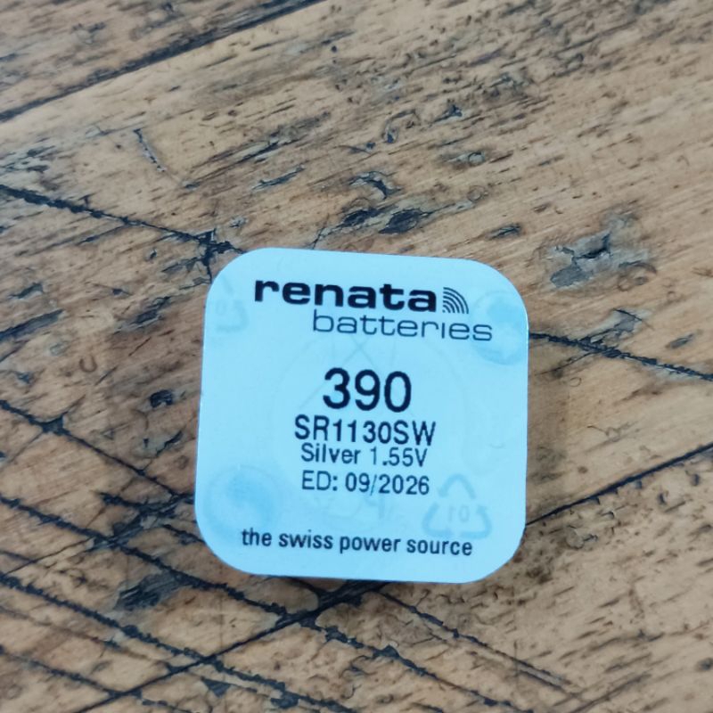 BATTERIES JAM TANGAN SWATCH ORIGINAL RENATA SWISS MADE