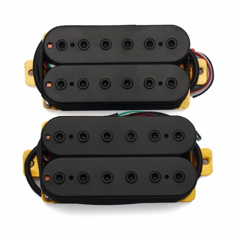 Pickup Humbucker model Dimarzio Black bonus Treble Bleed Ibanez AZ