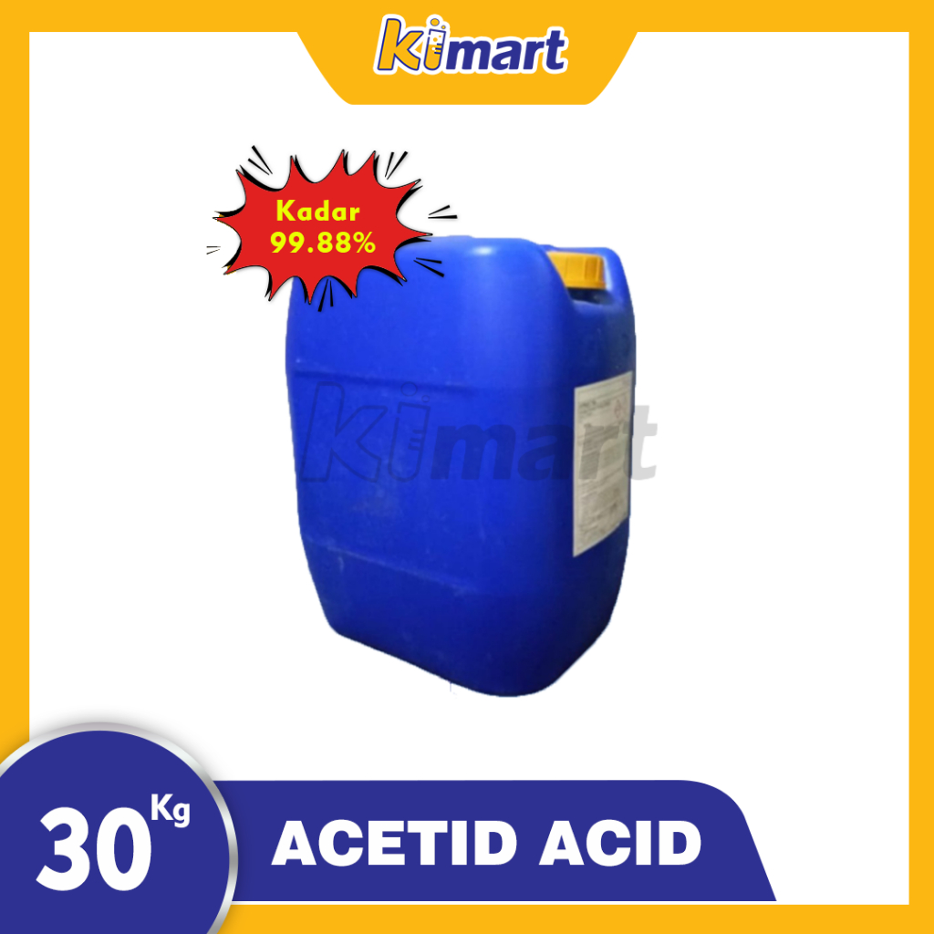 

Acetid Acid Cuka 30 Liter Biang Cuka Kemasan Jirigen ASETAT ASAM CUKA 30kg