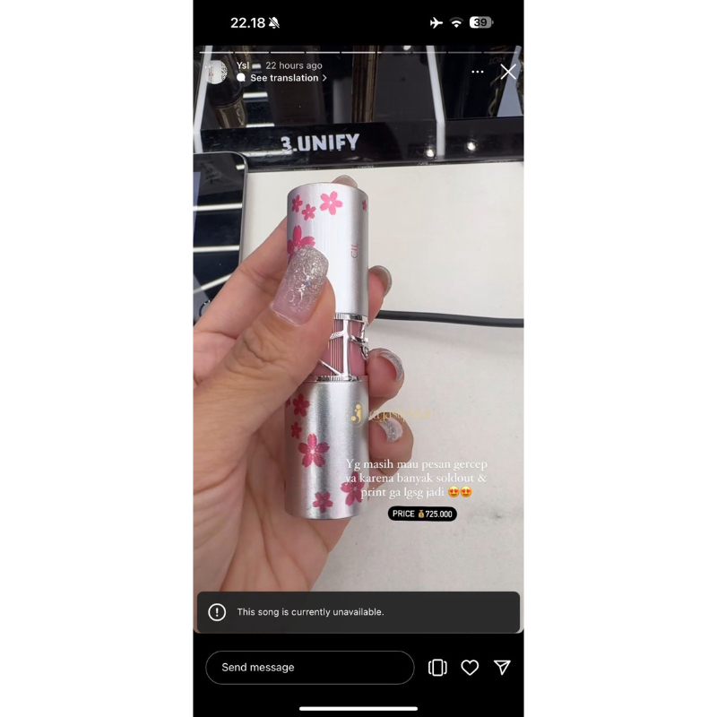 lipstik ysl loveshine