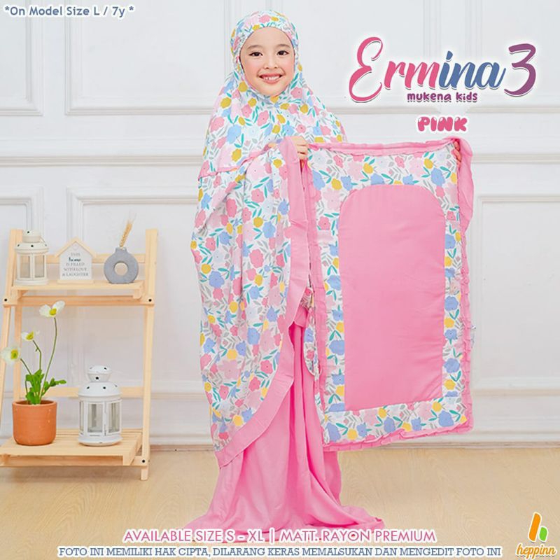 MUKENA KIDS ERMINA 3 BY HEPPIN