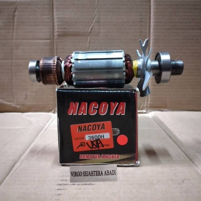 NACOYA ARMATURE ANGKER 3600H FOR MESIN PROFIL ROUTER MAKITA 3600 H