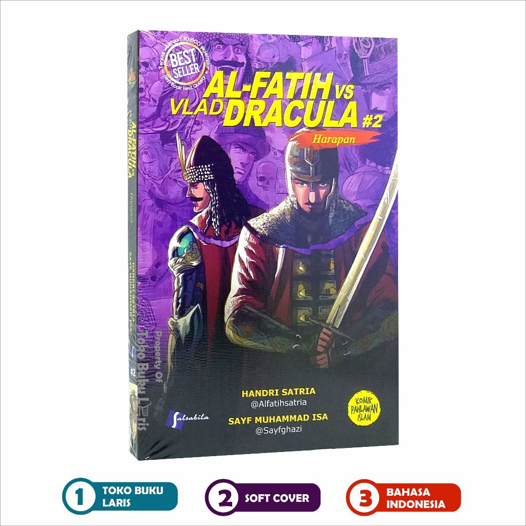 Komik Al-Fatih vs Vlad Dracula Jilid 2 Komik Muhammad al-fatih - Harapan - Salsabila