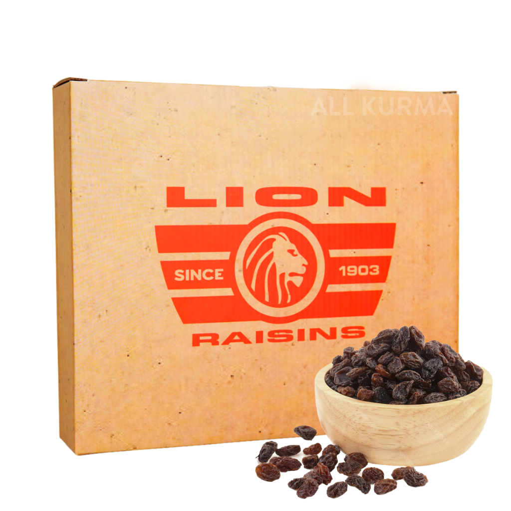 

Kismis Lion Dark Raisin 1 kg