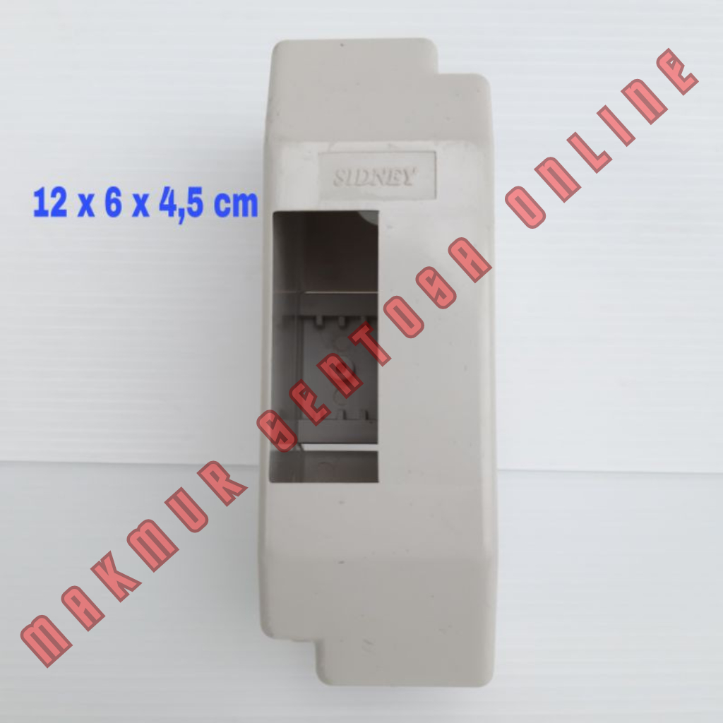 Box Mcb 1 Group  TANPA TUTUP Rumah Box Panel MCB