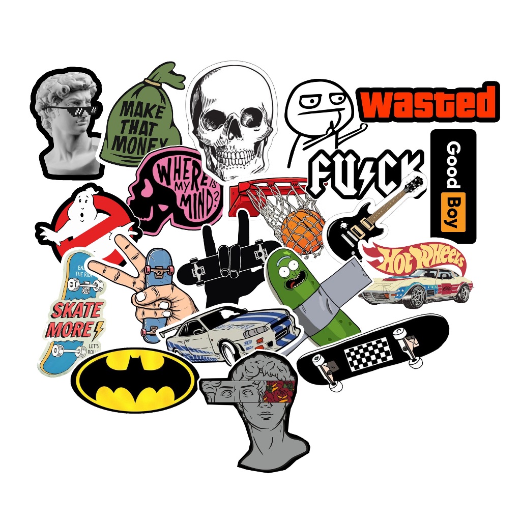 

50 STIKER RANDOM STIKER KEREN STIKER BAGUS STIKER CUTTING STIKER ESTETIK STICKER AESTHETIC STIKER MURAH