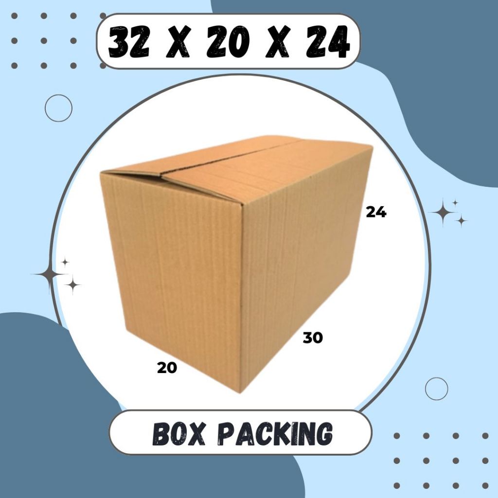

Box Packing 32x20x24 Kardus Karton Dus Kotak Kemasan Sparepart Jamu Madu Assesoris