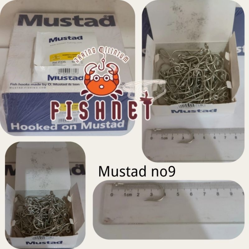 kail pancing Mustad 2335 （no.9）