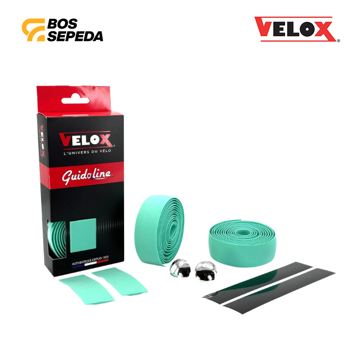 VELOX GUIDOLINE MAXI CORK VERT BIANCHI TURQUOSE - BARTAPE SEPEDA ROADBIKE