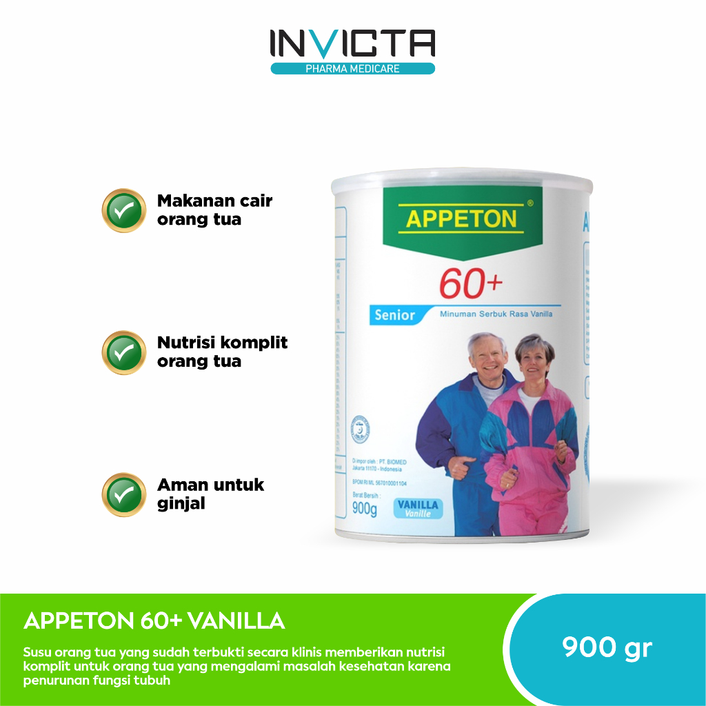 

Appeton 60+ Vanilla - 900 gr