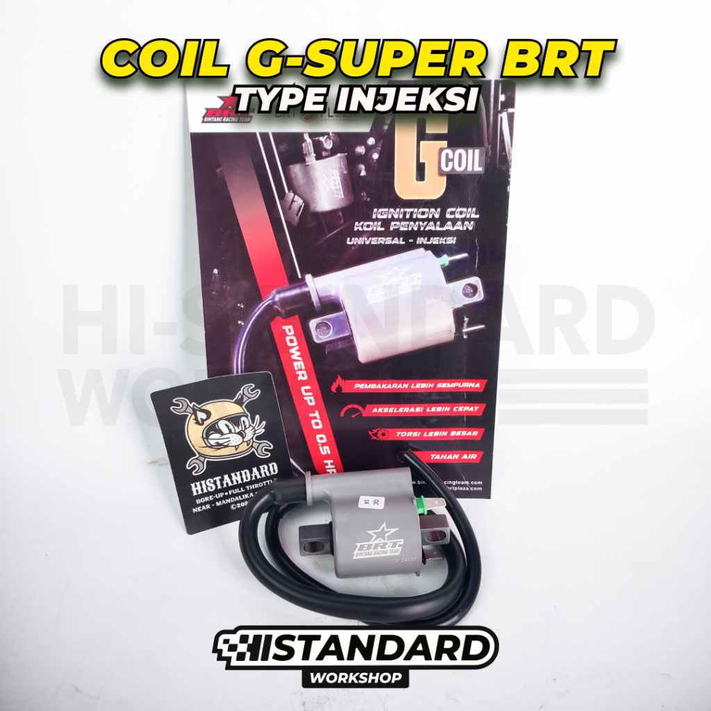 G SUPER KOIL COIL BRT RACING CRF VARIO SCOOPY CBR 150  INJEKSI UNIVERSAL