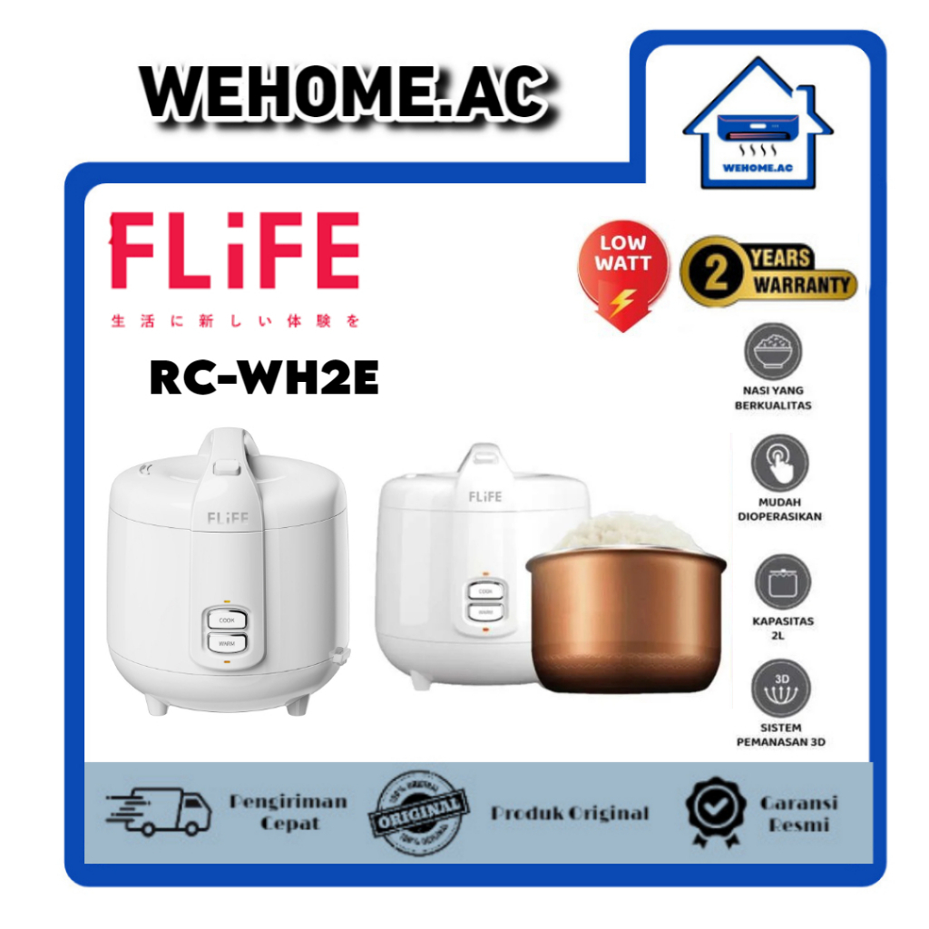 Rice Cooker FLIFE RC-WH2E Magic Com FLIFE 2 Liter