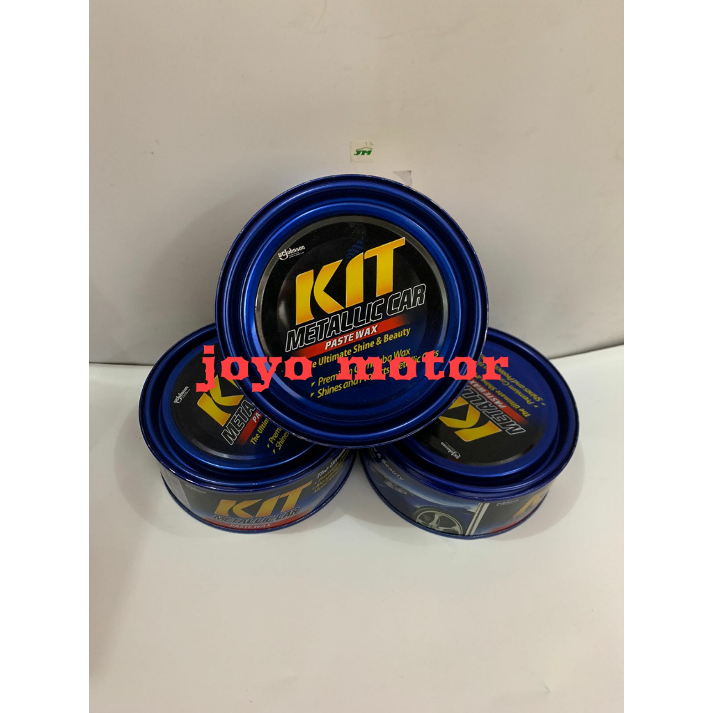 KIT KALENG BIRU METALIC CAR PASTE WAX