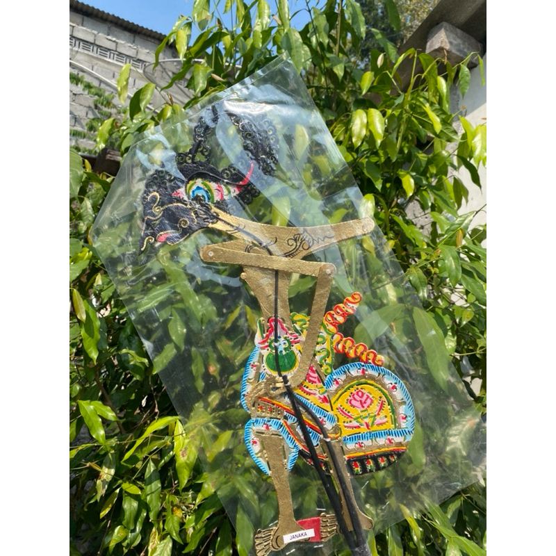 NAKIROHBUSINESS Wayang Kulit Asli Arjuna Murah -+50cm Standar Dalang
