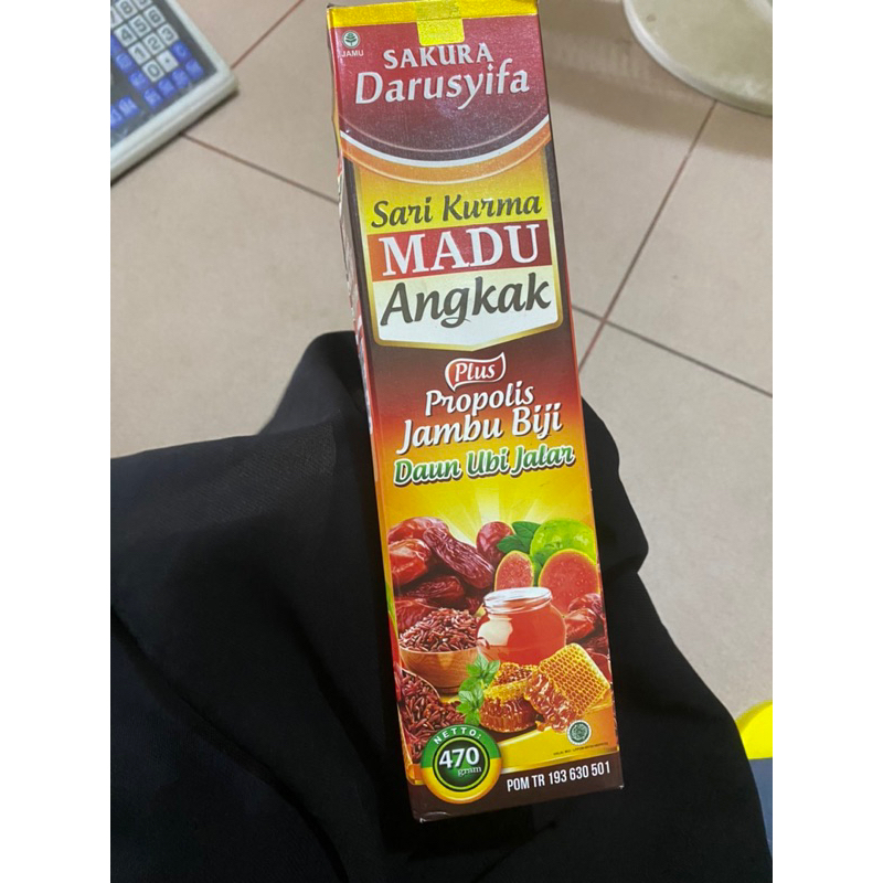 

Madu angkak / Sari Kurma Plus Propolis Jambu Biji