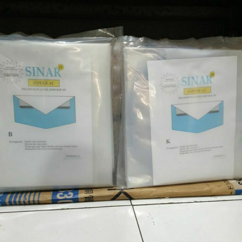 Plastik Cuci AC / Cover AC 05pk sd 1pk / cover AC 1.5pk sd 2pk