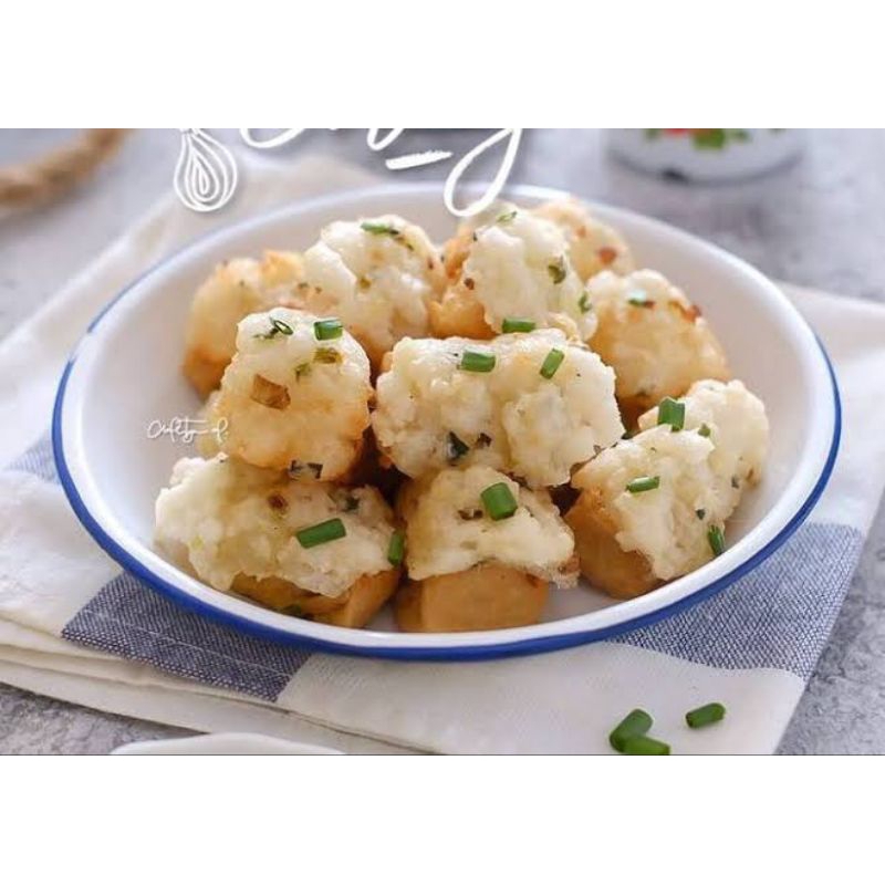 

Tahu Aci Gejrot (isi 6) + kuah Gejrot