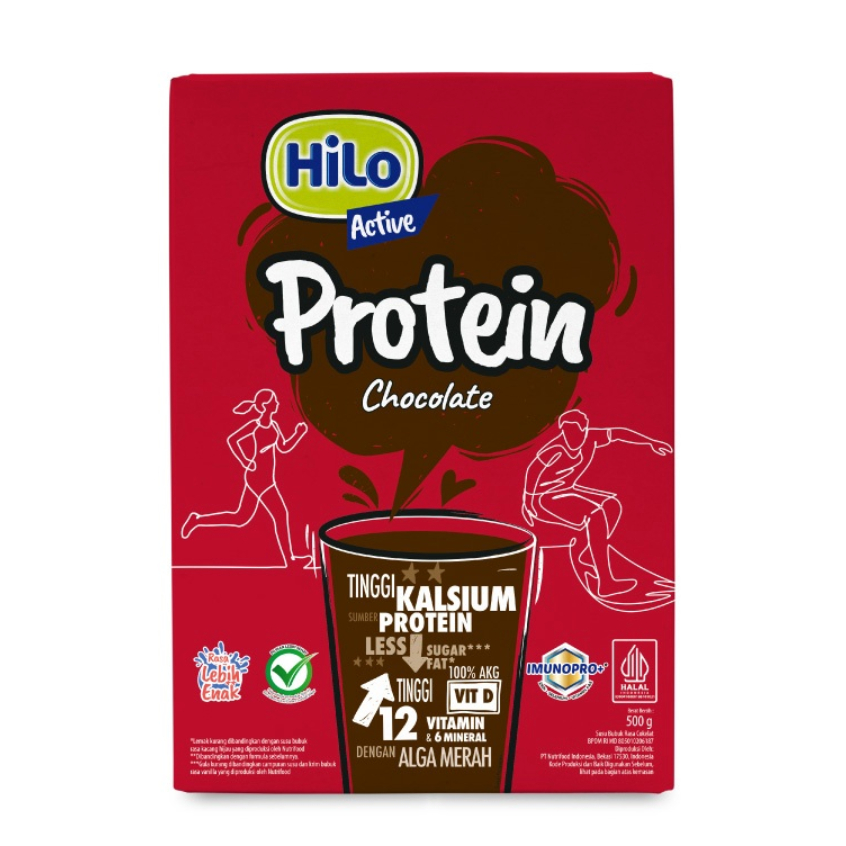 

Hilo Active Chocolate Susu Tinggi Kalsium Rendah Lemak - 250gr / 500gr / 750gr