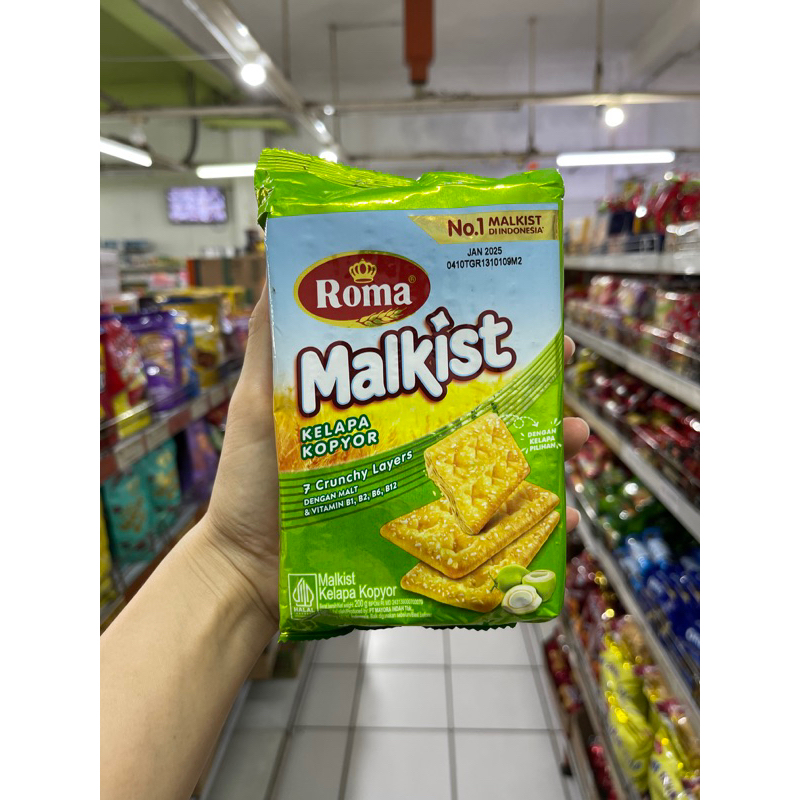 roma malkist kelapa kopyor 200g - roma malkist kelapa kopyor