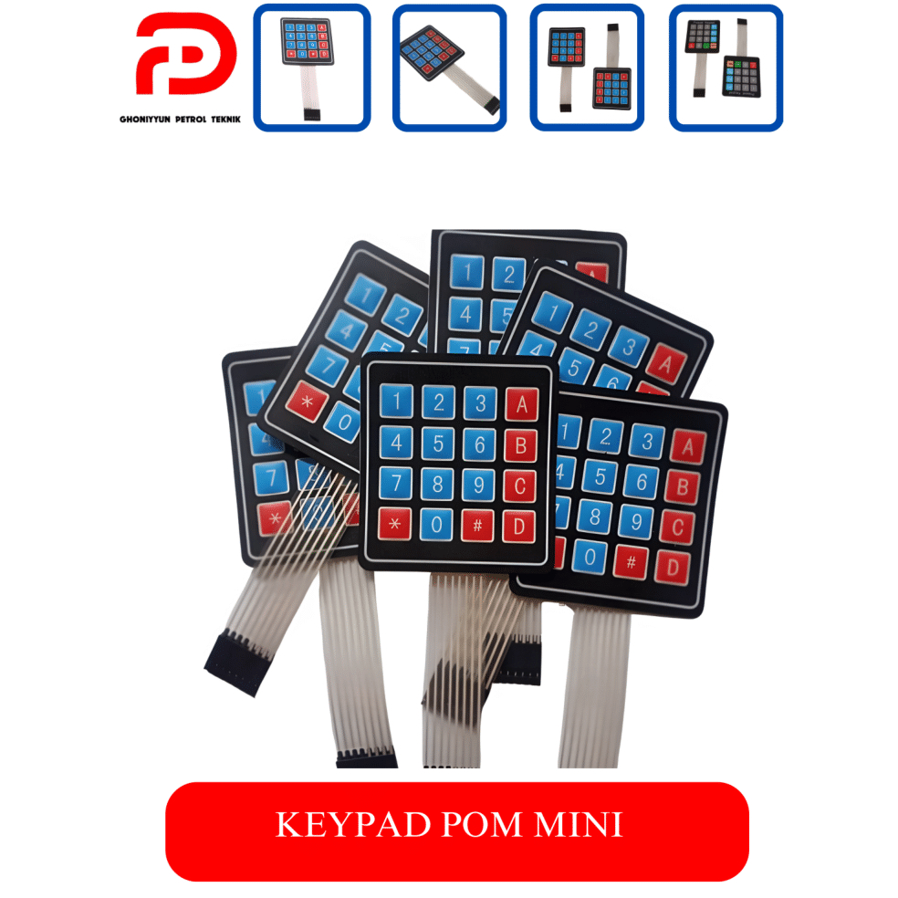 KEYPAD POM MINI DIGITALISASI SPBU PERTAMINA PERTASHOP PERTAMINI