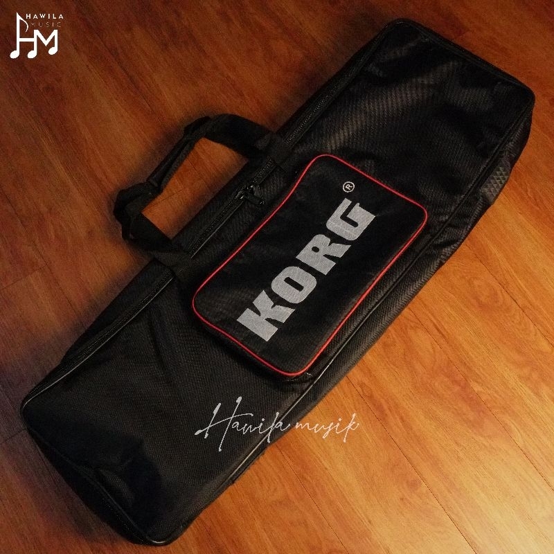 Tas Keyboard Korg Kross 2 Kross2 Hitam Tebal Bagus Anti Air
