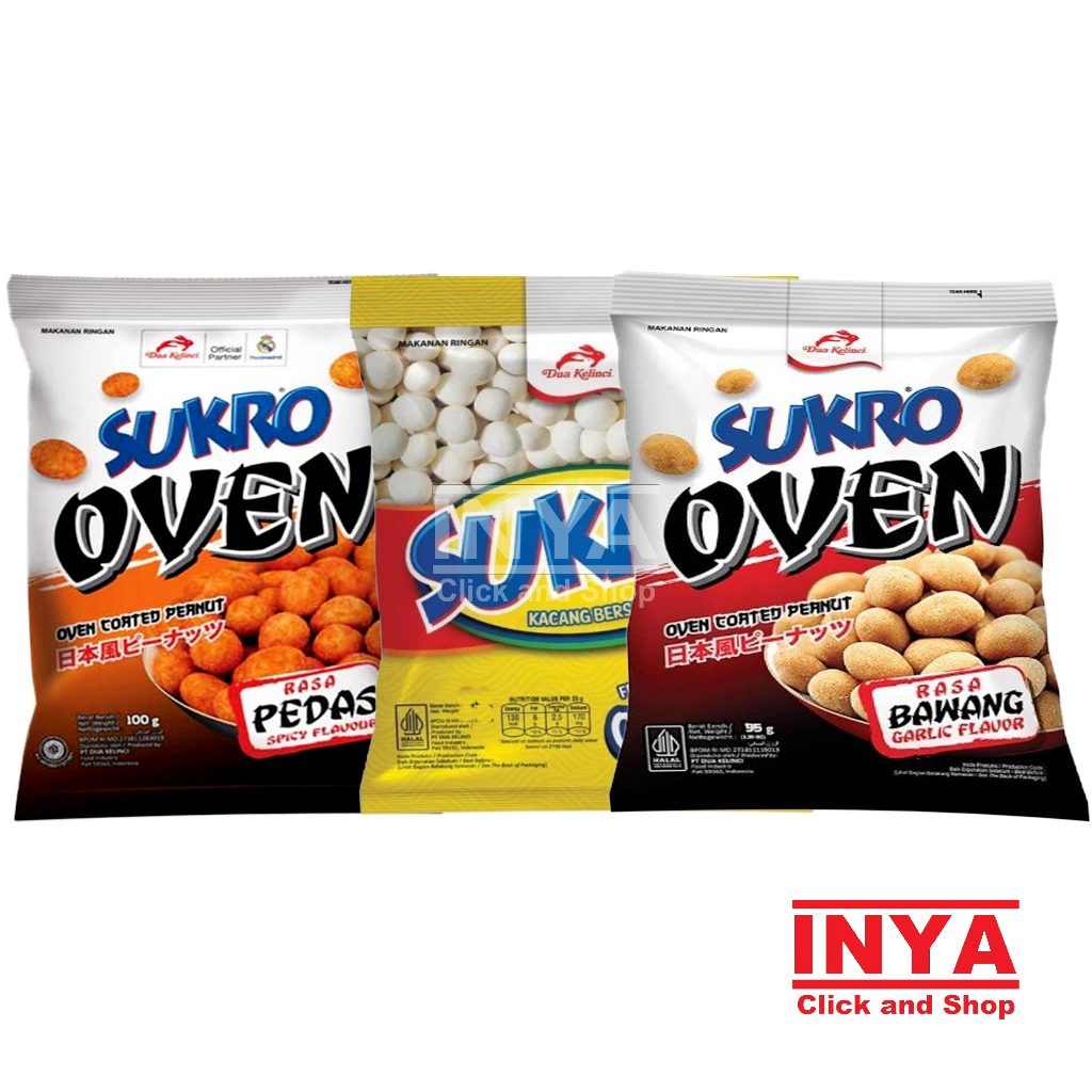 

Sukro Kacang Oven Original - Fried Coated Peanut