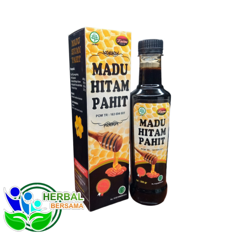 

Madu Hitam Pahit Karisma | Madu stamina | Kharisma 500 gr