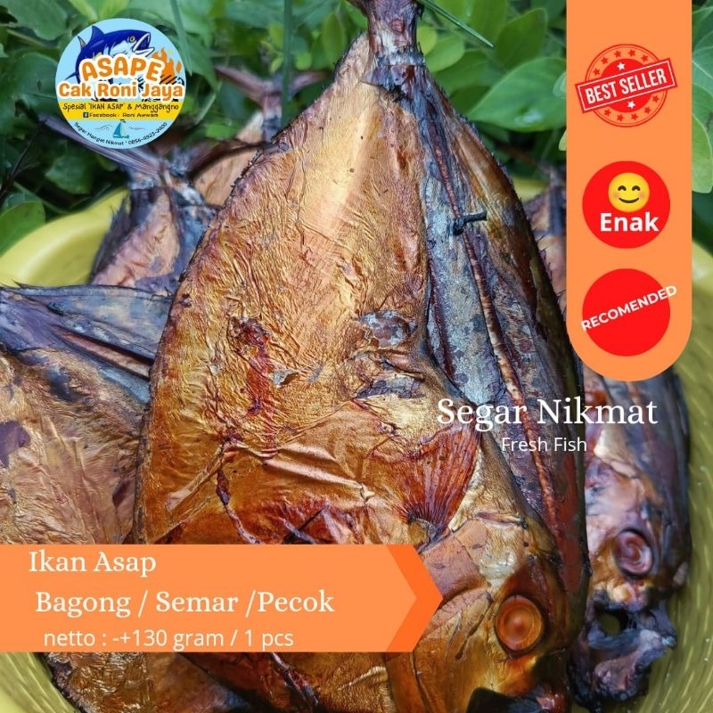

ikan asap bagong/ikan panggang semar 1 pcs