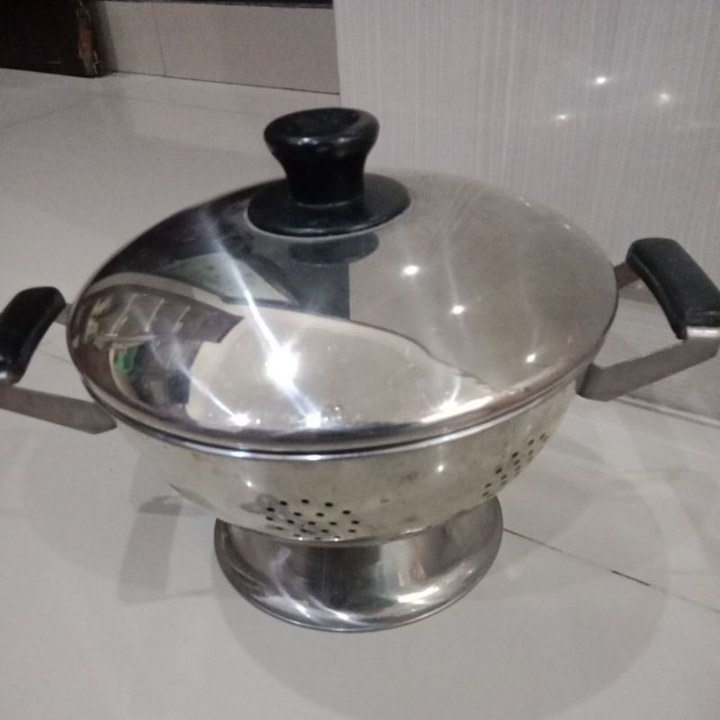 Tatakan Wadah Nasi Stainless 22 cm