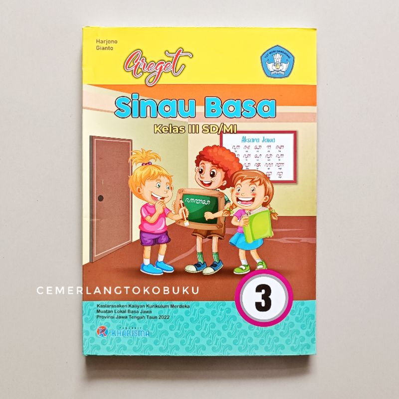BUKU GREGET SINAU BASA JAWA KELAS 3 SD KURIKULUM MERDEKA