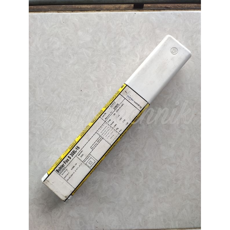 Kawat Las Stainless Steel BOHLER FOX S 308L-16 3.2mm / Bohler Fox S 308L 3.25 mm / Bohler 308 3,2