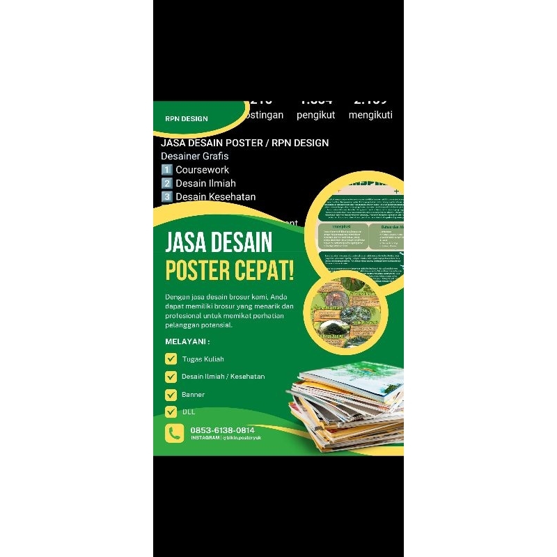 JASA DESAIN POSTER