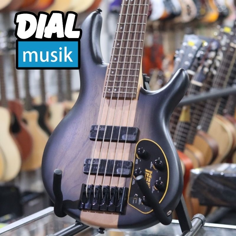 Cort C5 Plus OVMH 5 Senar Antique Brown Burts - Bass 5 String Original / OWVH-ABB