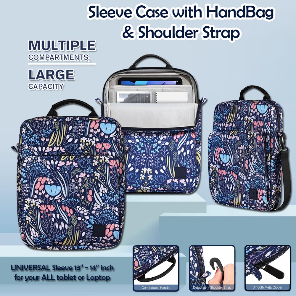 LENOVO IdeaPad D330 Xiaoxin Pad Pad Pro Tab P11 P11 Pro Plus Sleeve Pouch Case with HandBag Cover Sh