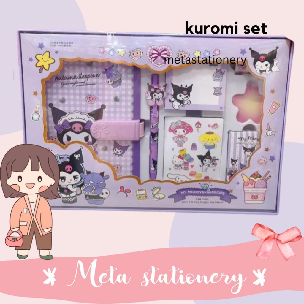 

Paket Alat Tulis / Stationery Set Sanrio