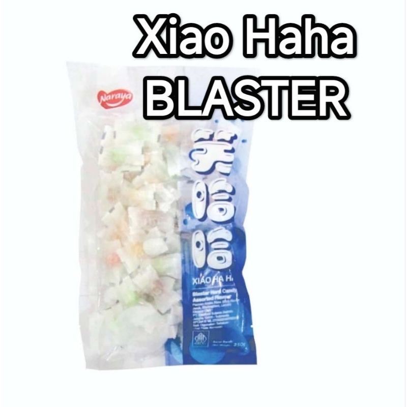 

BARU ...Xiaohaha Blaster 250gram permen buah isi coklat