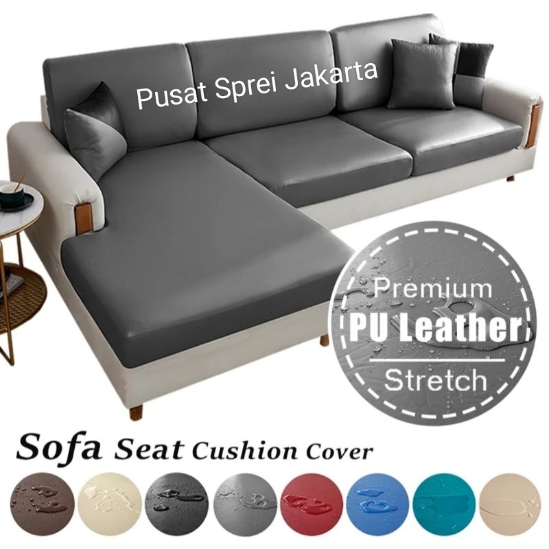 COVER SOFA PU LEATHER WATERPROOF/COVER JOK SOFA OSCAR ANTI AIR/SARUNG SOFA/SARUNG DUDUKAN SOFA/SARUN