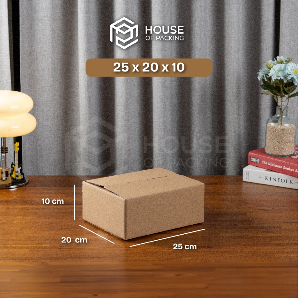 

Kardus Karton Box 25x20x10 CM Dus Packing Packaging Polos