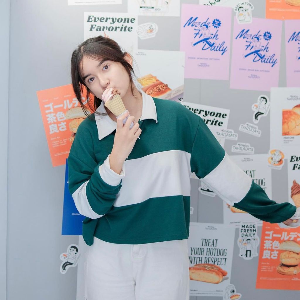 PROMO Sepasang Kaos Polo Rugby COUPLE Kaos Polo Lengan Panjang Kaos Couple Rugby Shirt