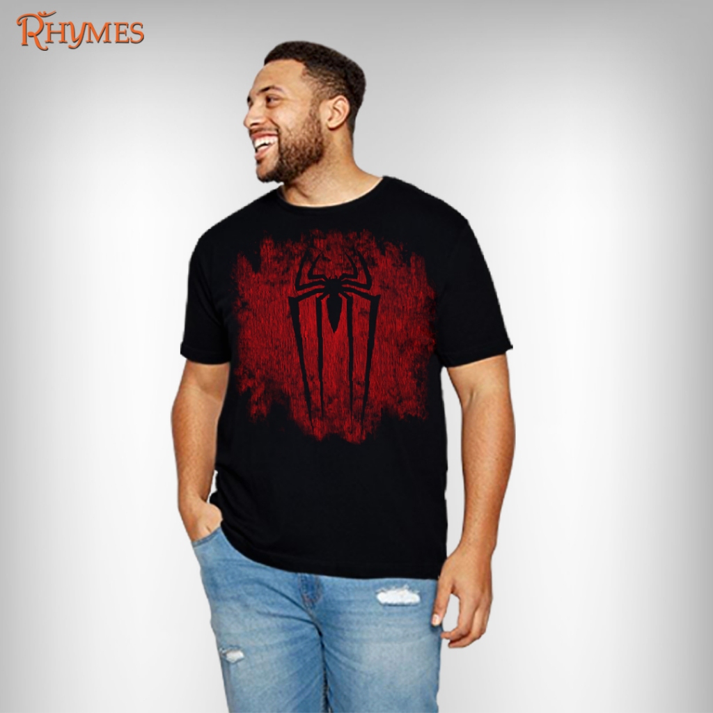 KAOS PRIA SPIDERMAN RHYMES