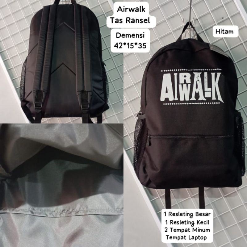 Tas Ransel Dewasa Unisex Original Brand Airwalk