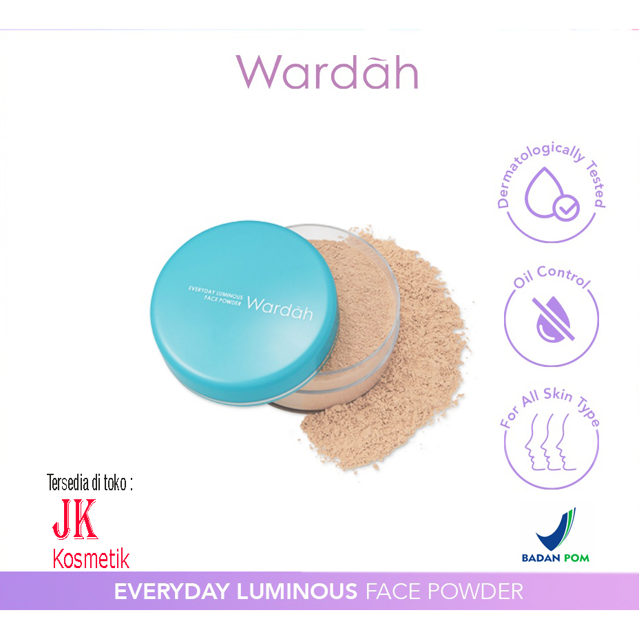 Wardah Bedak Tabur Everyday Luminous Face Powder 30gr