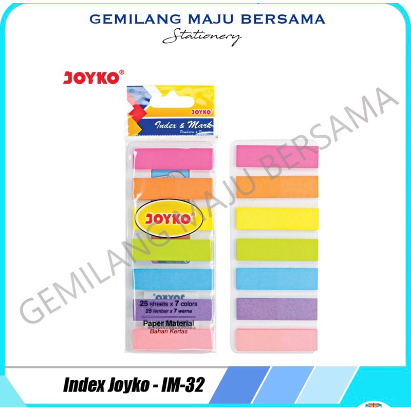 

Index & Mark / Penanda / Pembatas Joyko IM-32 (Kertas)