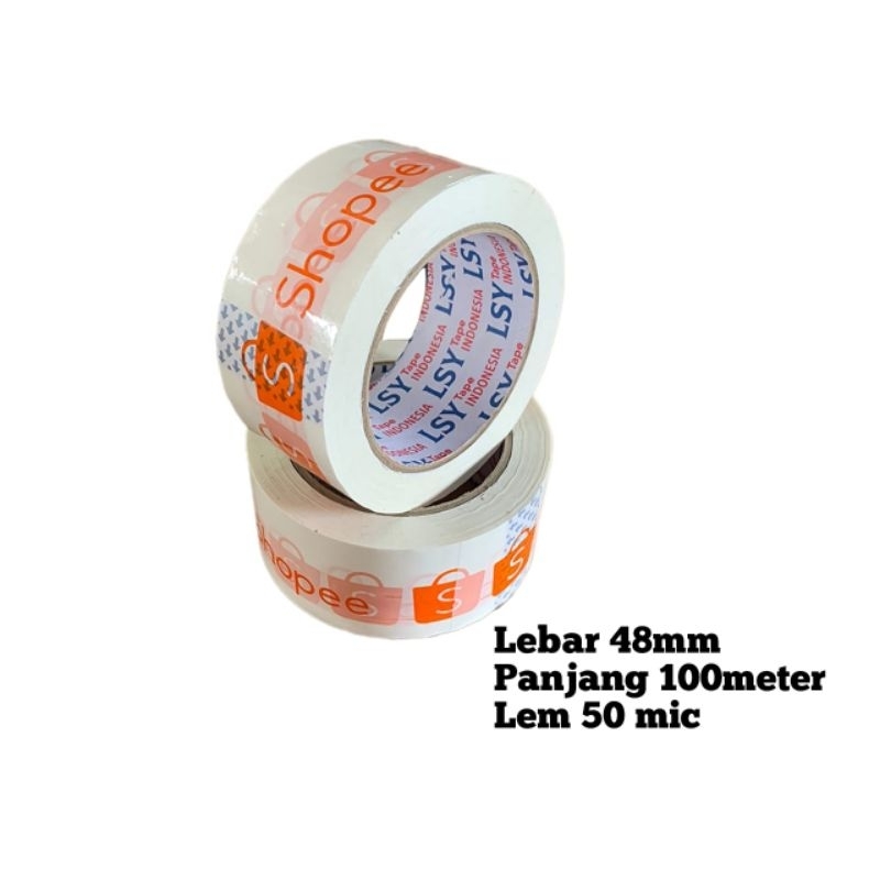 

lakban printing 48mm x 100meter / 100yard LSY