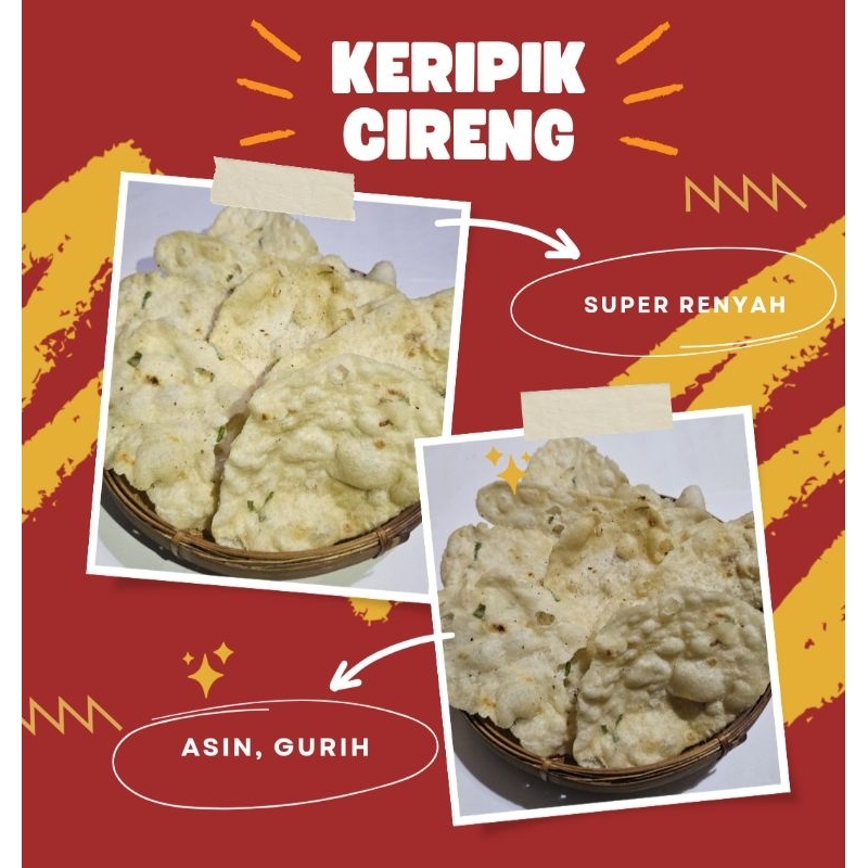 

BELEDAGID Keripik Cireng 55gr