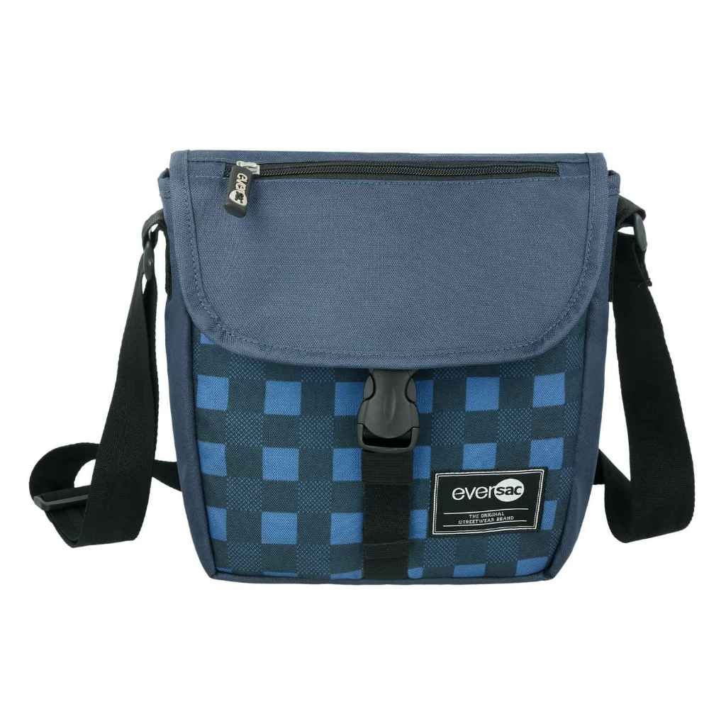Gramedia Banjarmasin - EVERSAC SLING BAG BLUE TARTAN NAVY