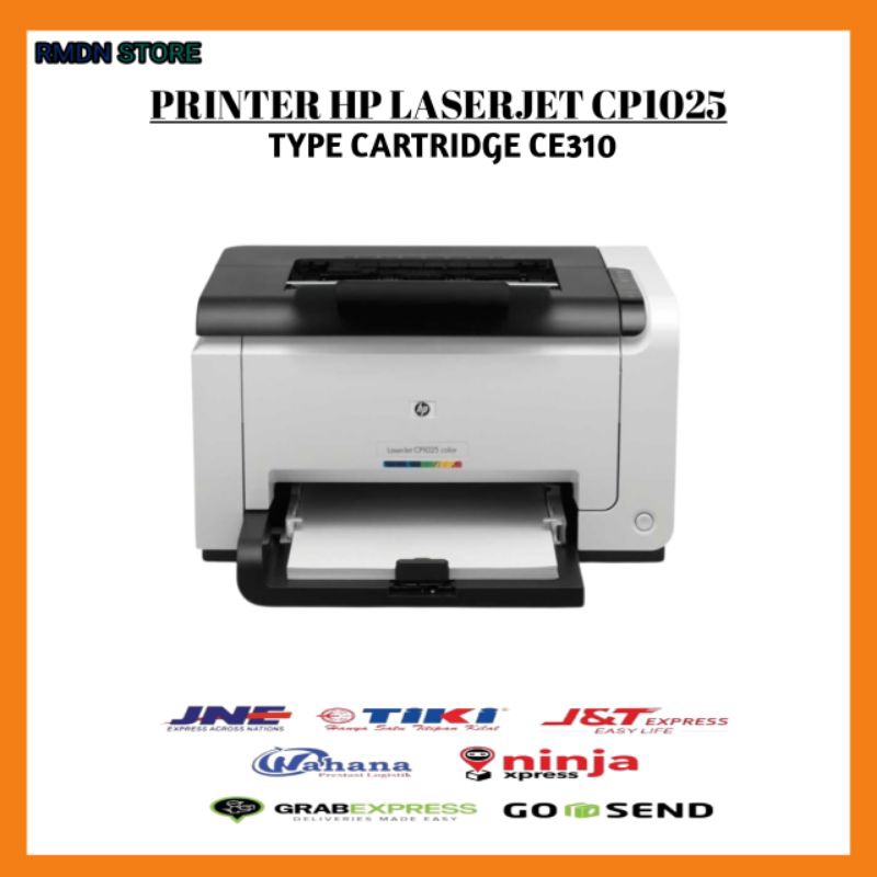 printer hp laserjet cp1025 second rasa baru